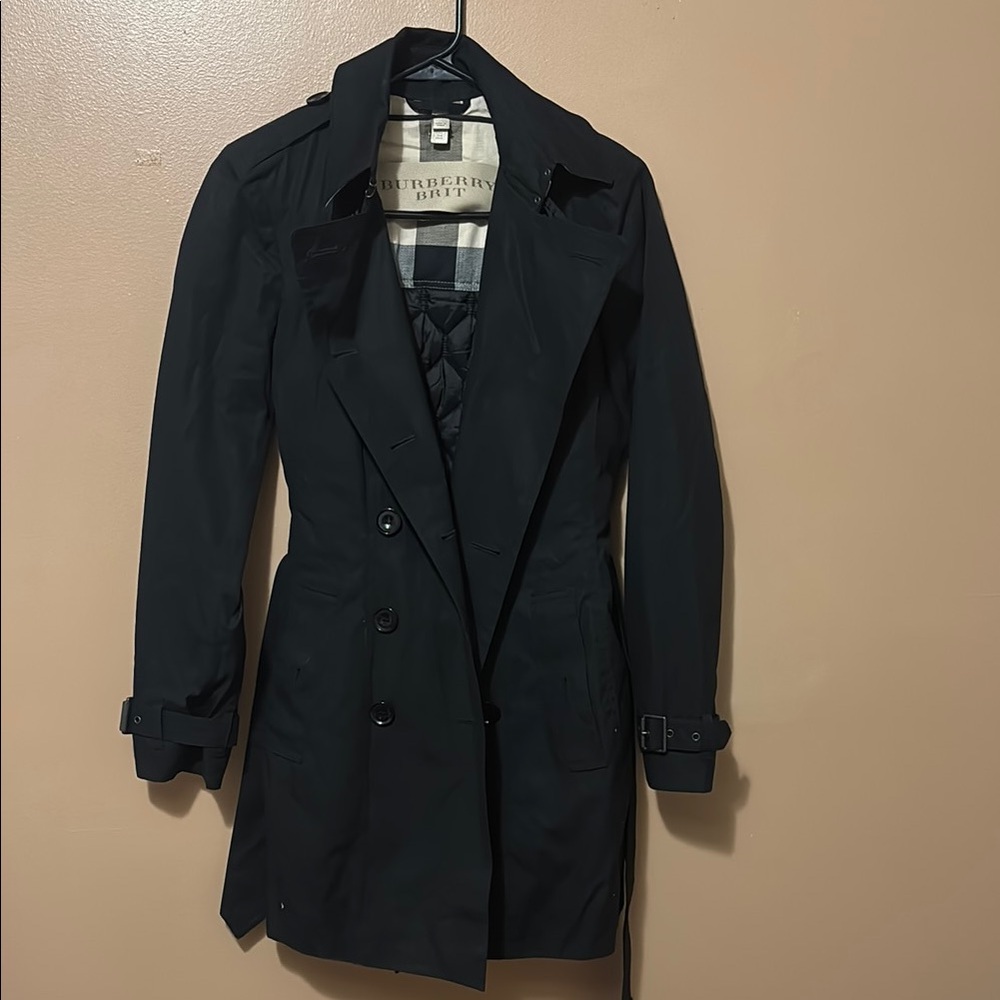 Burberry Black Trench Coat